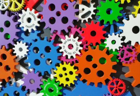 Automation - Colorful Toothed Wheels