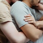 Sleep - Two Men Cuddling in Bed